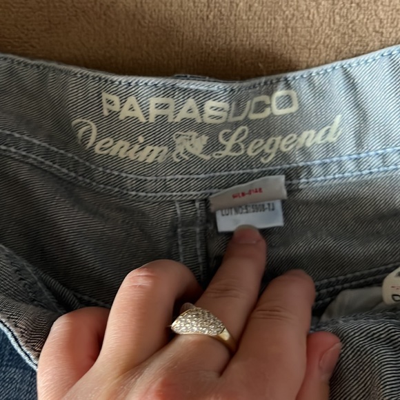 Parasuco denim jean short with spike - Picture 5 of 9